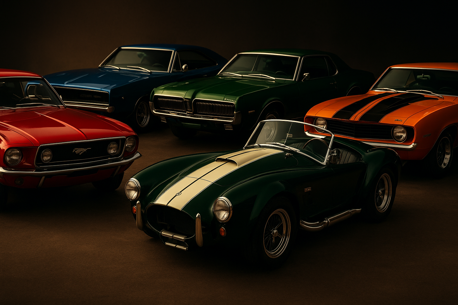 Poster American Muscle cars